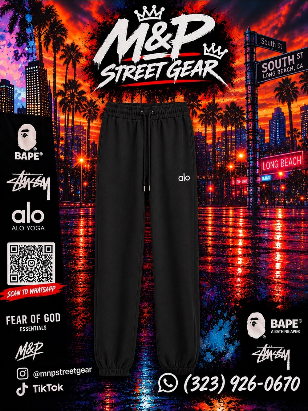 Alo Yoga Black Jogger